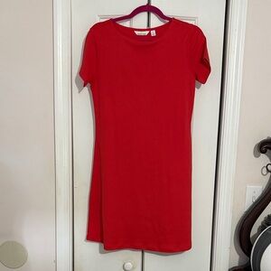 Lemon Red Mini Dress